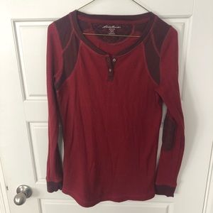 Eddie Bauer Waffle shirt